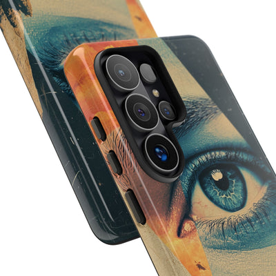 Fragmented Peak Gaze · Tough Phone Case for Samsung