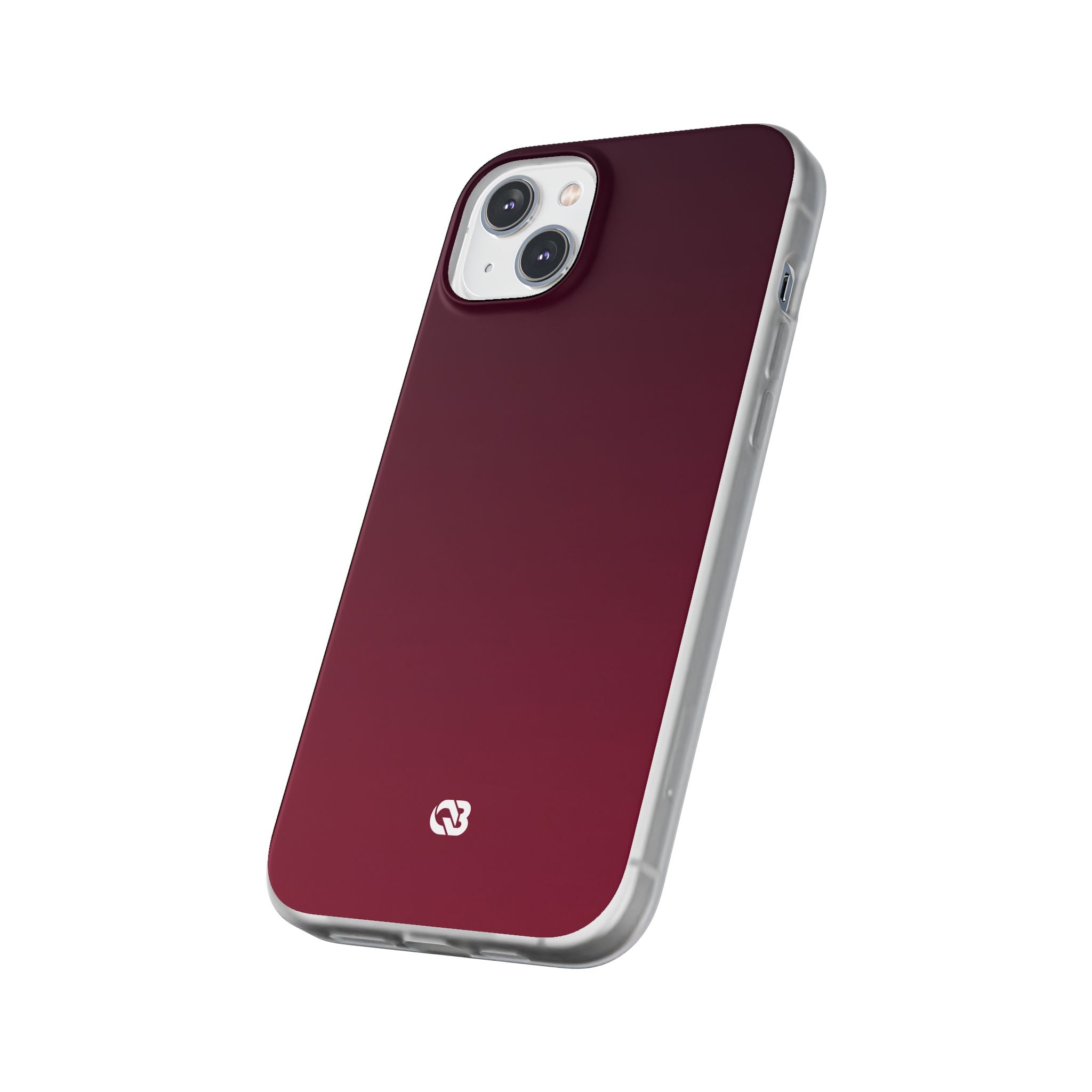 Red Lite Phone Case for iPhone - Deep Sangria Gradient