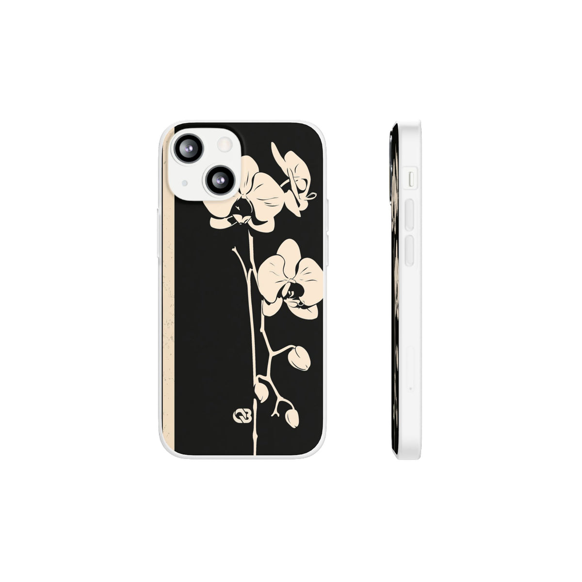 Nocturne Orchid · Lite Phone Case for iPhone ·  Black