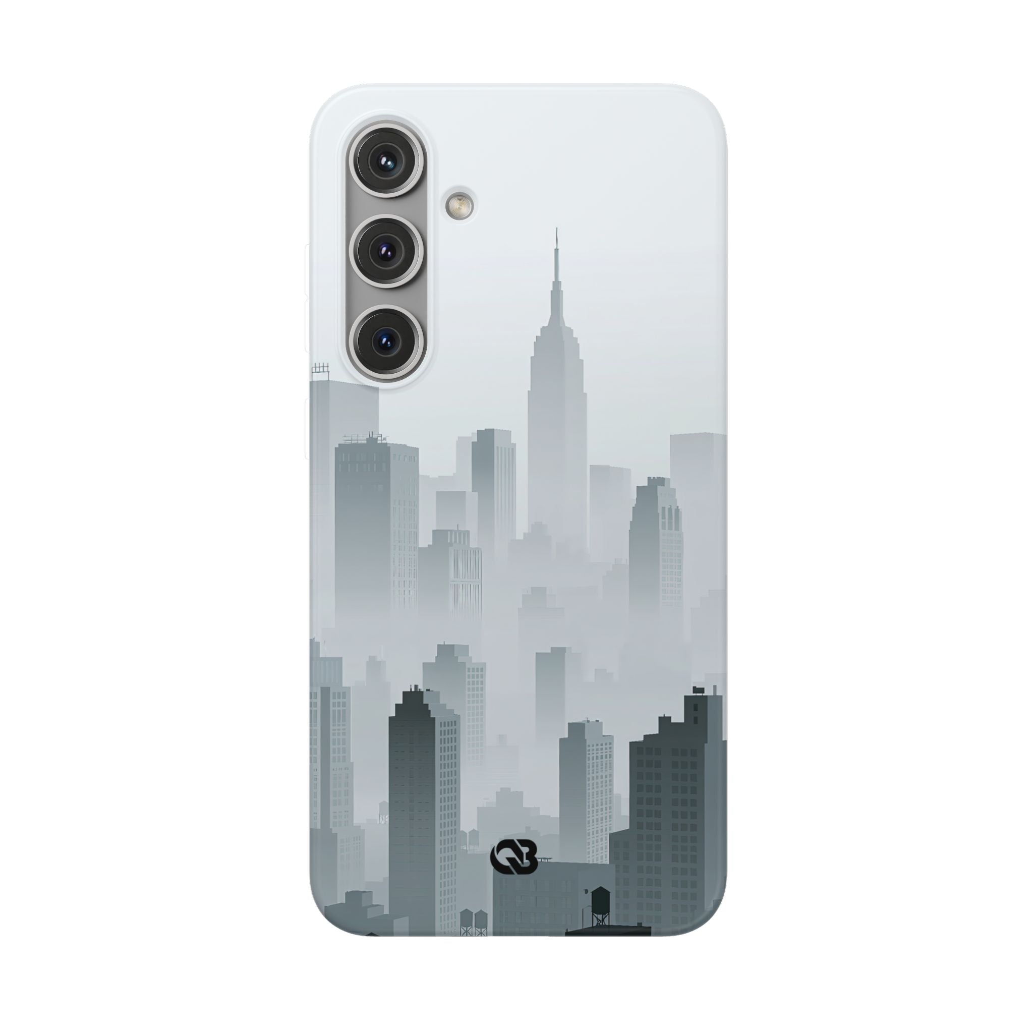 Grey Lite Phone Case for Samsung - Steel Mist Skyline