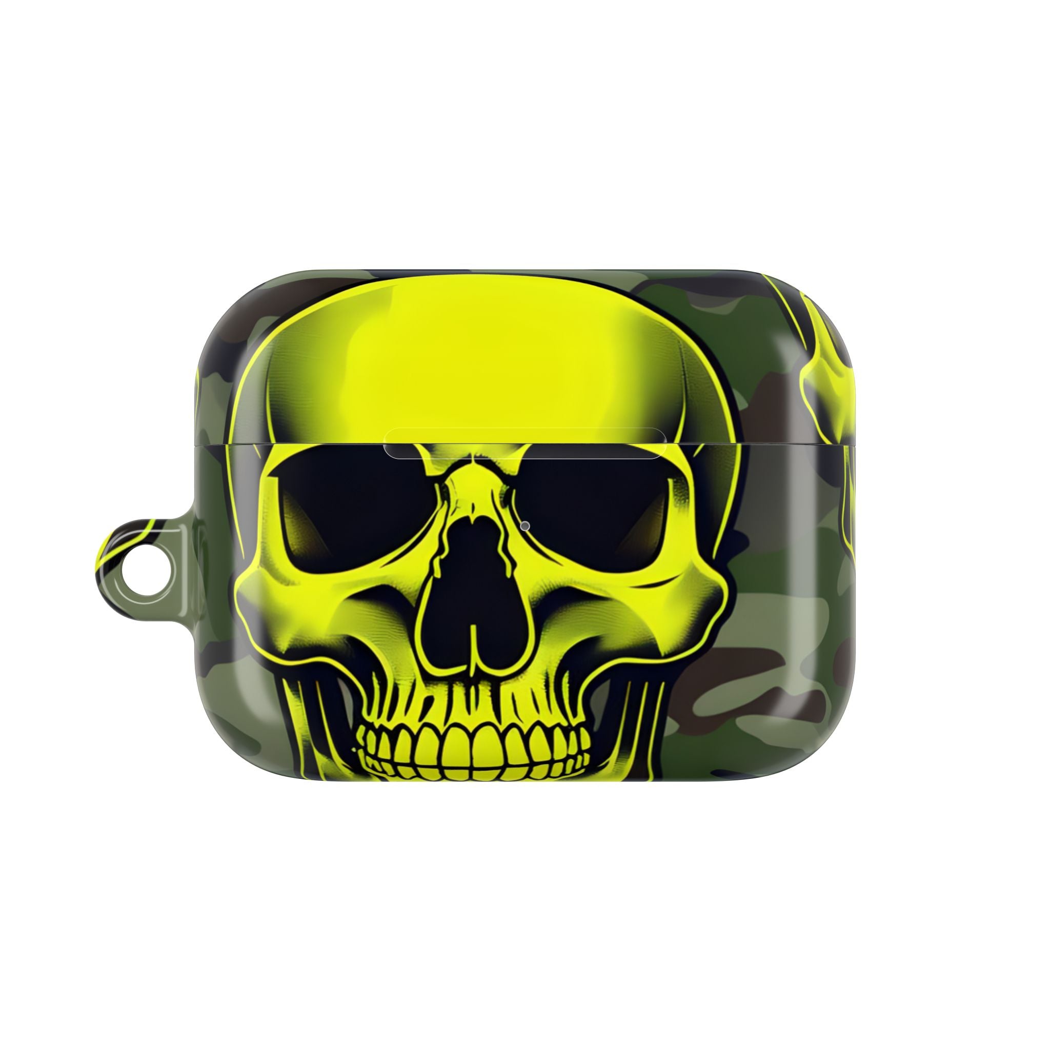 Neon Skull Camo - AirPods Case