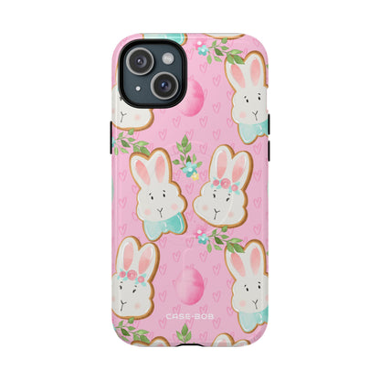 Bunny Blossom iPhone 15 Plus Case - Tough+