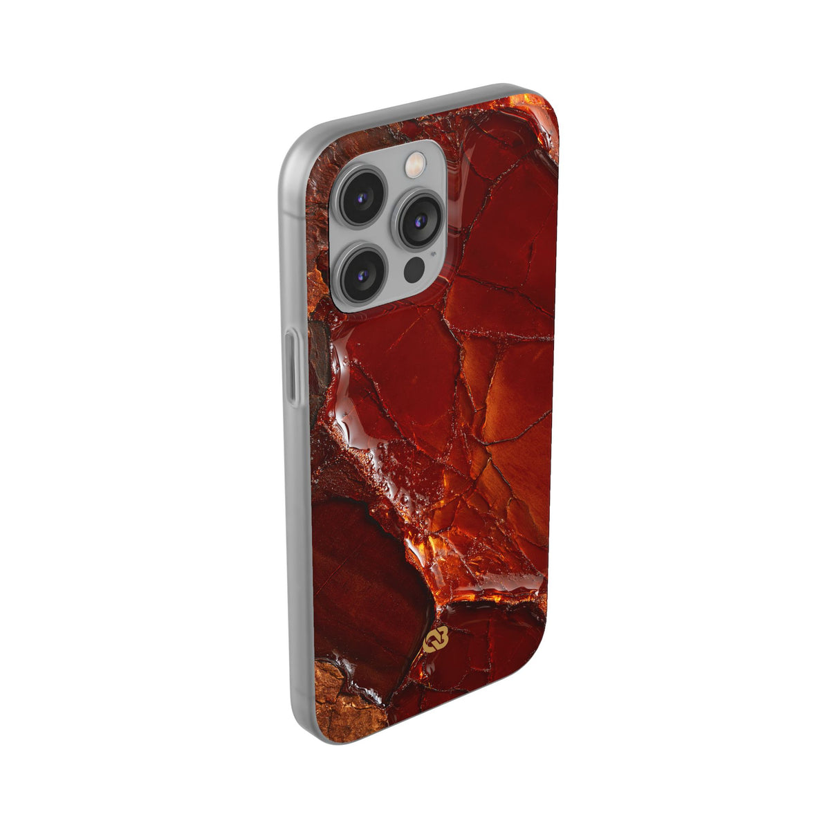 Amber Embrace · Lite Phone Case for iPhone ·  Brown