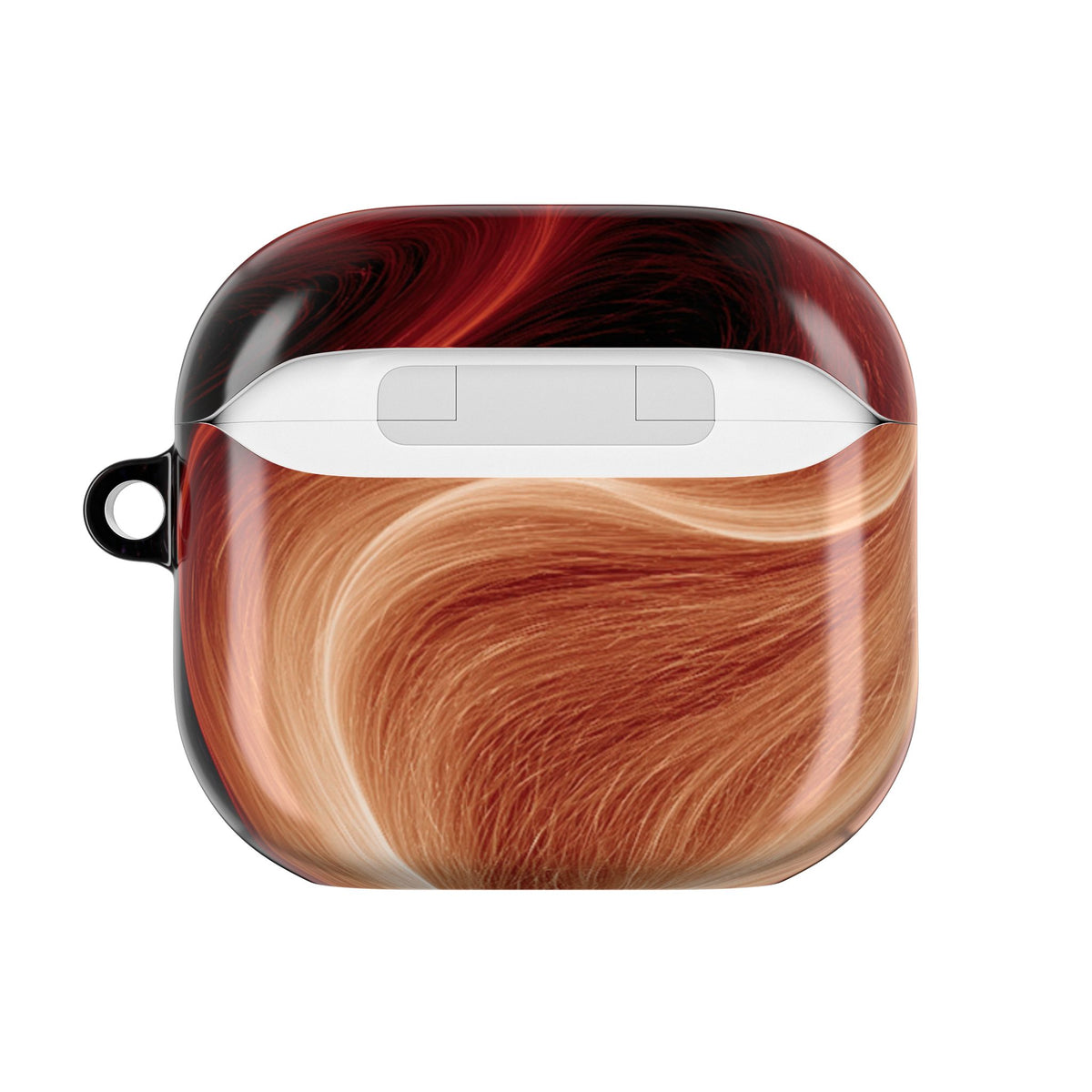 Solar Ember Flow · Hard Case for AirPods & AirPods Pro · Orange