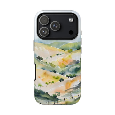 Verdant Mist Valleys · Tough Phone Case for iPhone