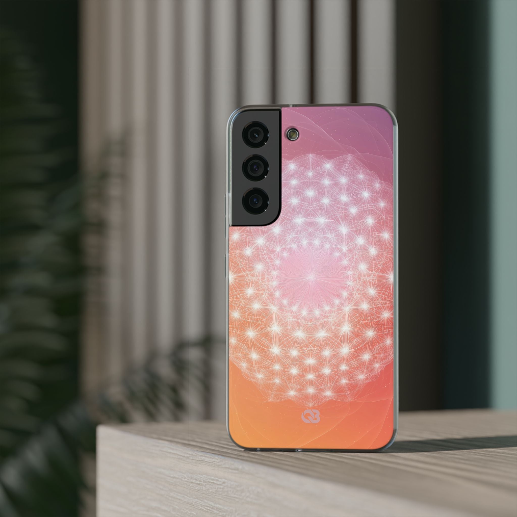 Radiant Stardust Mandala · Soft Mobilskal för Samsung