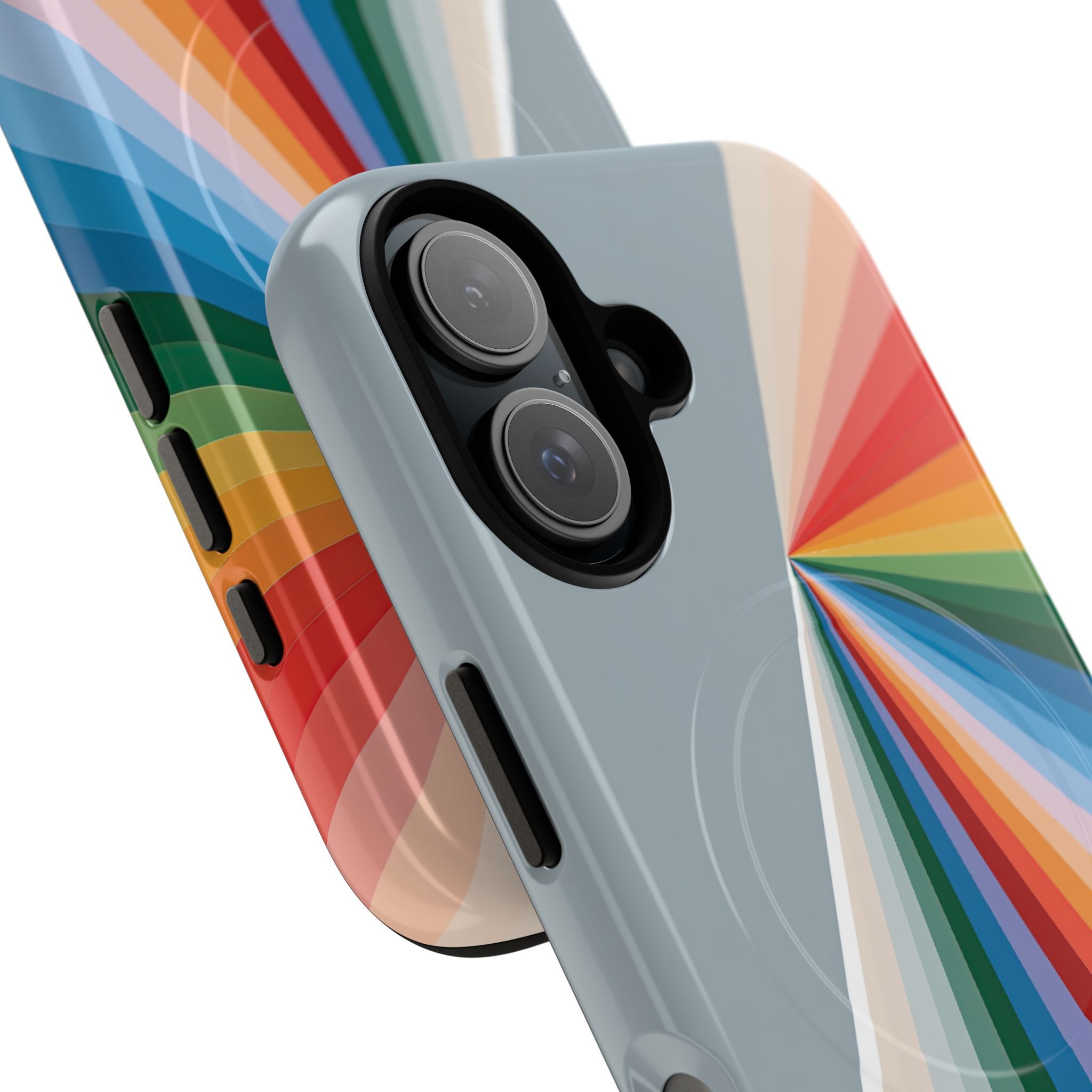 Grey Tough 2.0 Magsafe Phone Case for iPhone - Slate Prism Burst