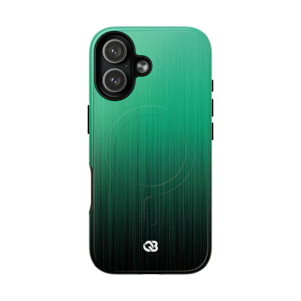 Emerald Cascade · Tough 2.0 Magnetic Phone Case for iPhone · Green
