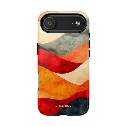 Cracked Wave Sunset iPhone 17 Air Case - Tough+ - CASE•BOB