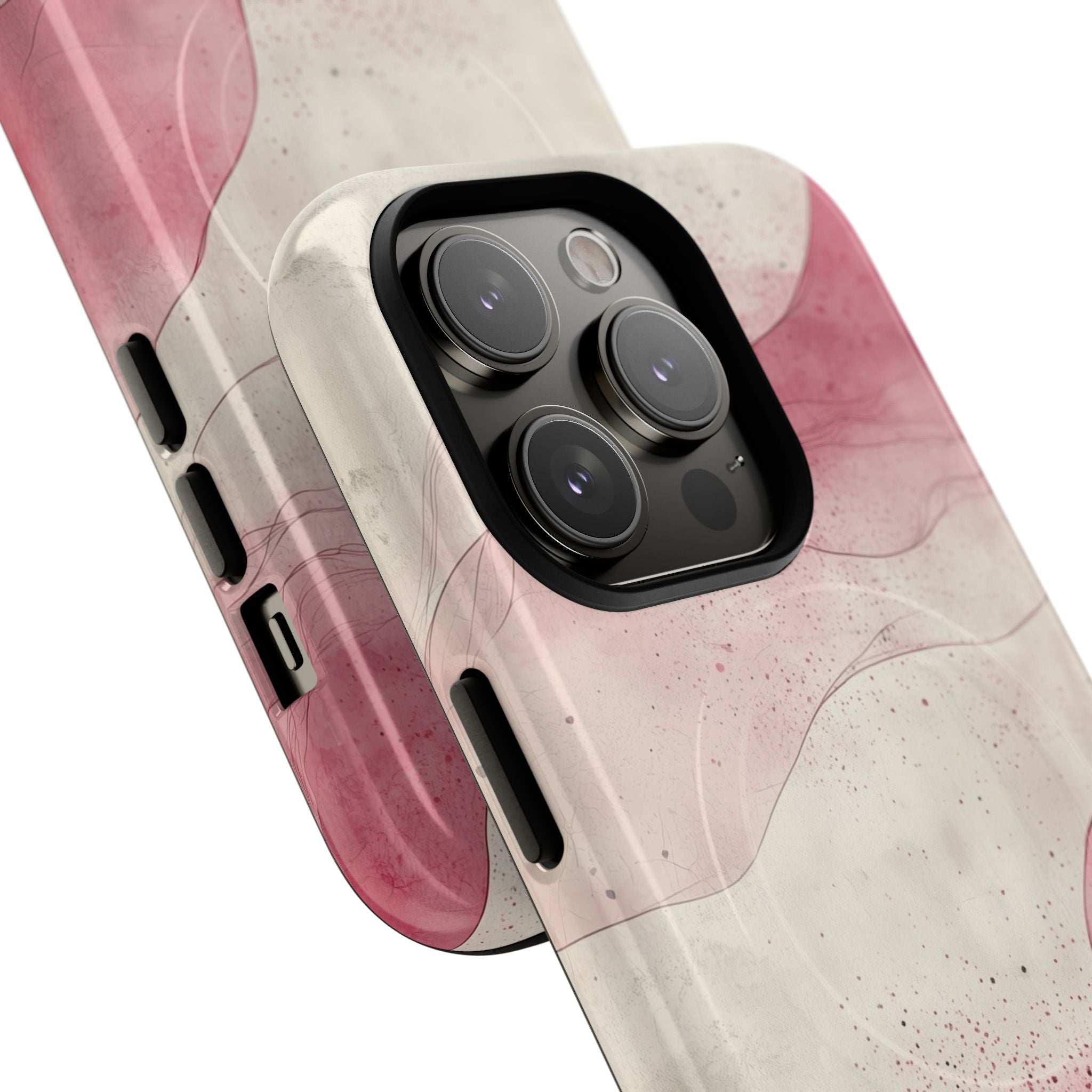 Crimson Waves iPhone 14 Pro Skal - Tough+