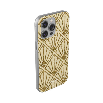 Gold Diamond Radiance iPhone 14 Pro Max Case - Soft