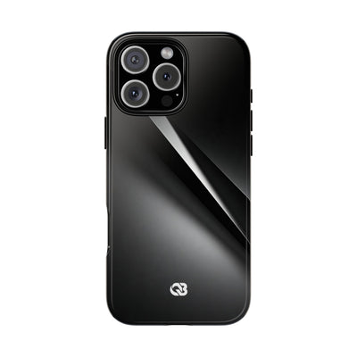 Obsidian Ridge · Tough Phone Case for iPhone · Black
