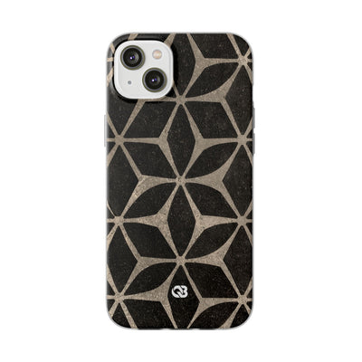 Concrete Mosaic Star · Lite Phone Case for iPhone ·  Black