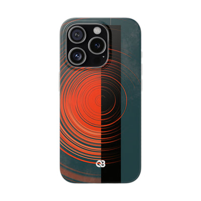 Teal Lite Phone Case for iPhone - Burnt Slate Radial