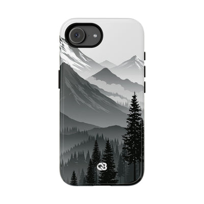 Alpine Horizon · Tough Phone Case for iPhone · Black