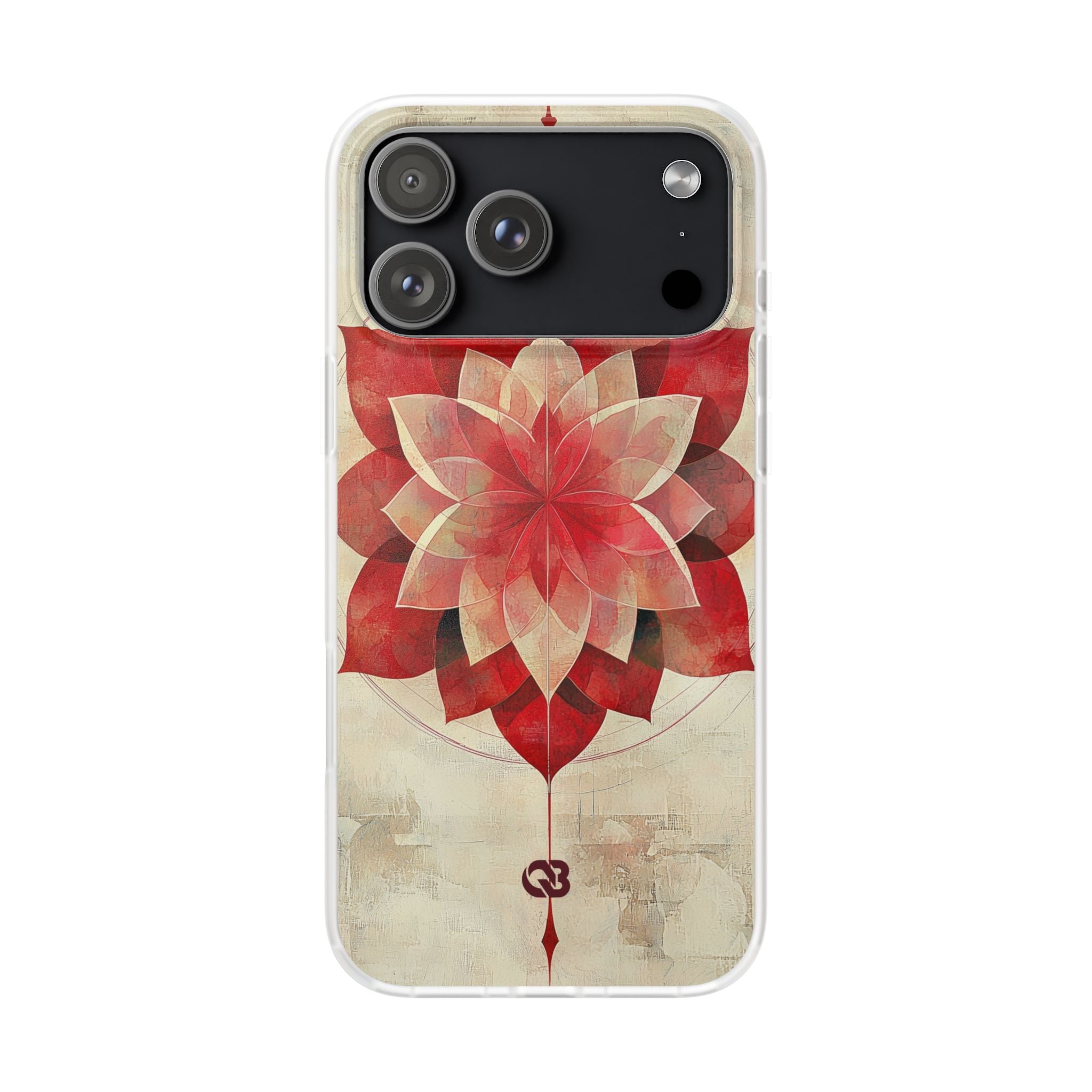 Crimson Petal Peak · Soft Phone Case for iPhone