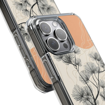 Spiky Tree Sunset iPhone 15 Pro Max Case - Impact