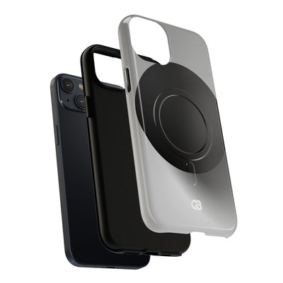 Grey Tough 2.0 Magsafe Phone Case for iPhone - Matte Onyx Sphere