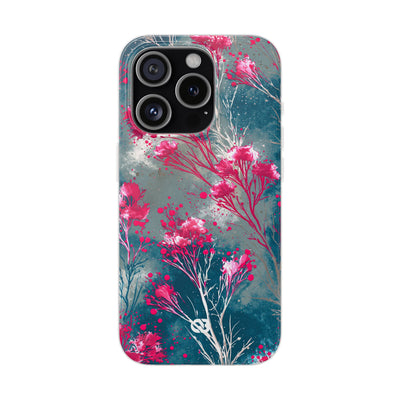 Cyber Blossom · Lite Phone Case for iPhone ·  Teal