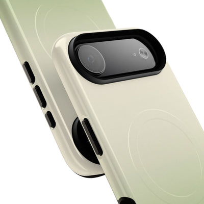 Green Tough 2.0 Magsafe Phone Case for iPhone - Bone Sage Fade