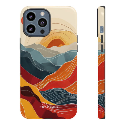 Sunlit Ridges iPhone 13 Pro Max Case - Tough