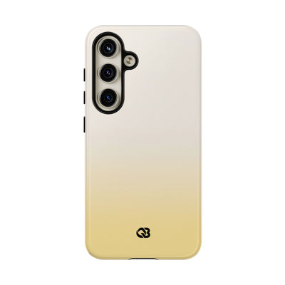 Yellow Tough Phone Case for Samsung - Bleached Citron Haze