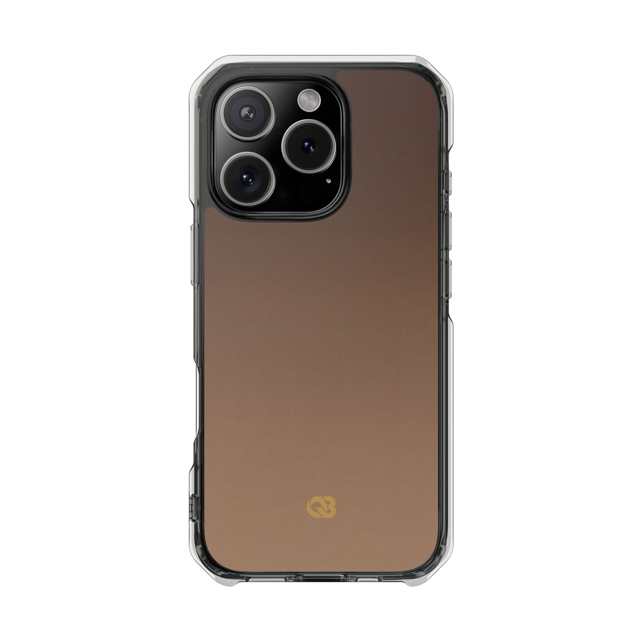 Brown Impact MagSafe Phone Case for iPhone - Smoked Caramel Fade