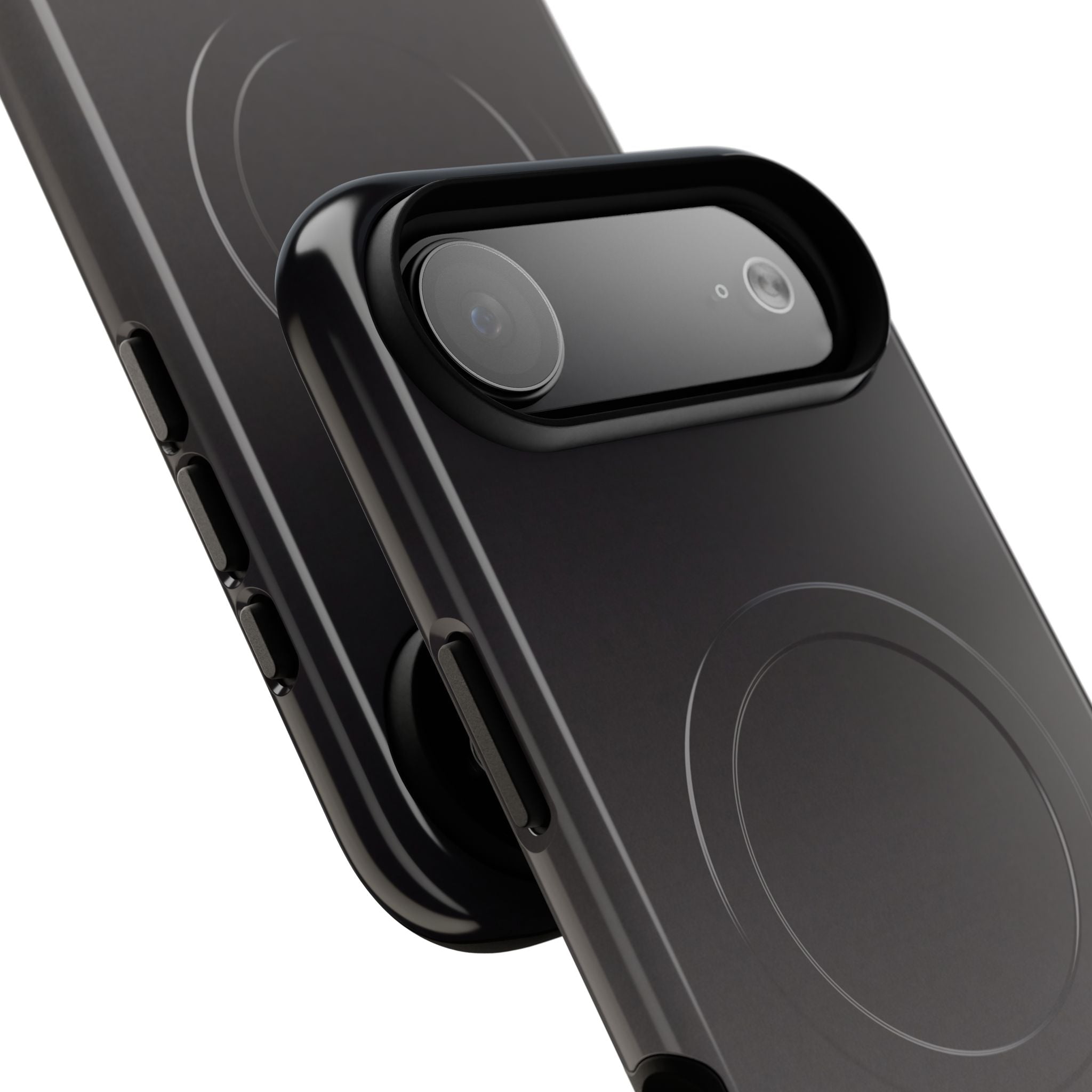 Grey Tough 2.0 Magsafe Phone Case for iPhone - Obsidian Ash Fade
