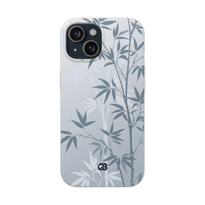 Misty Bamboo Grove · Lite Phone Case for iPhone ·  Blue