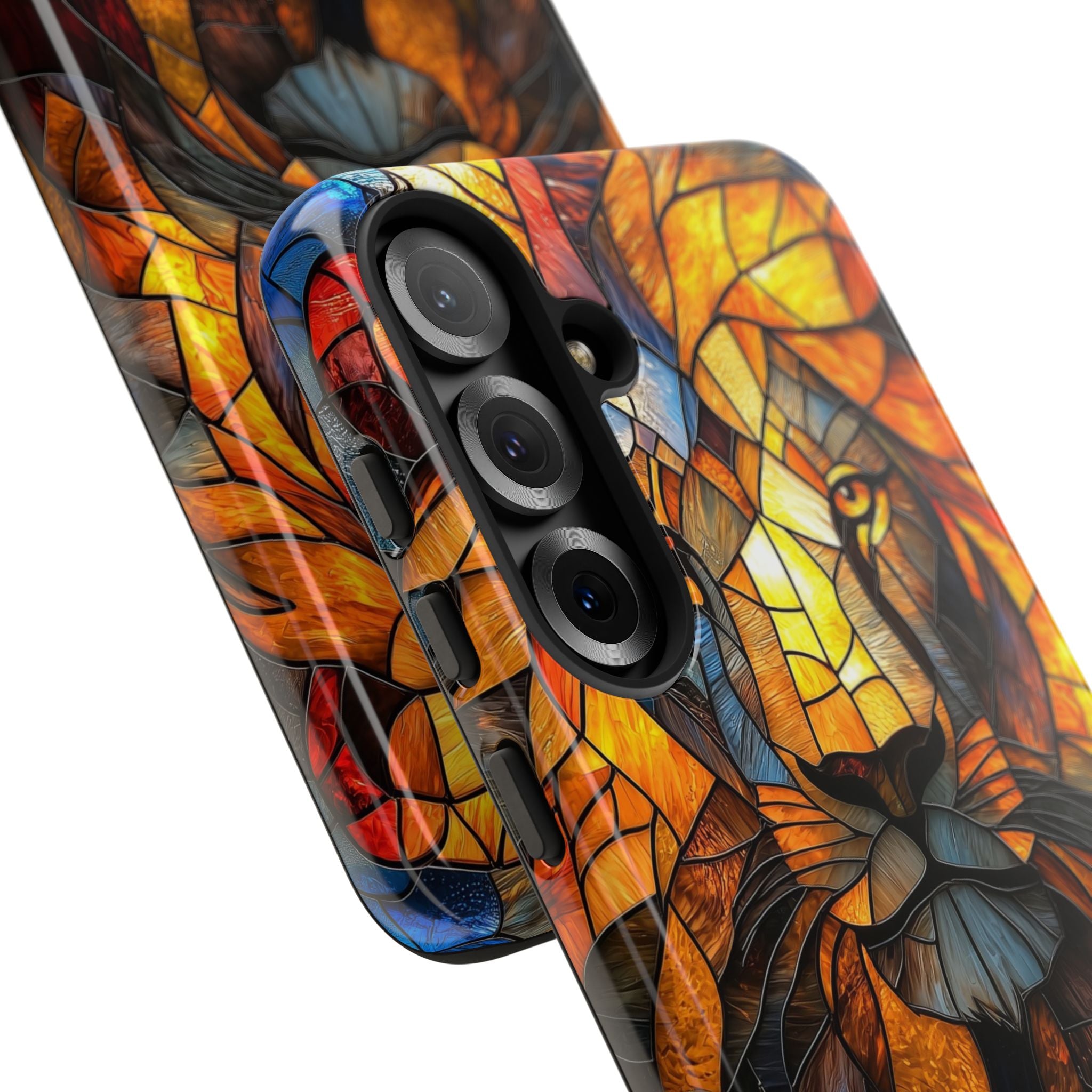 Amber Glass Lion · Tough Phone Case for Samsung