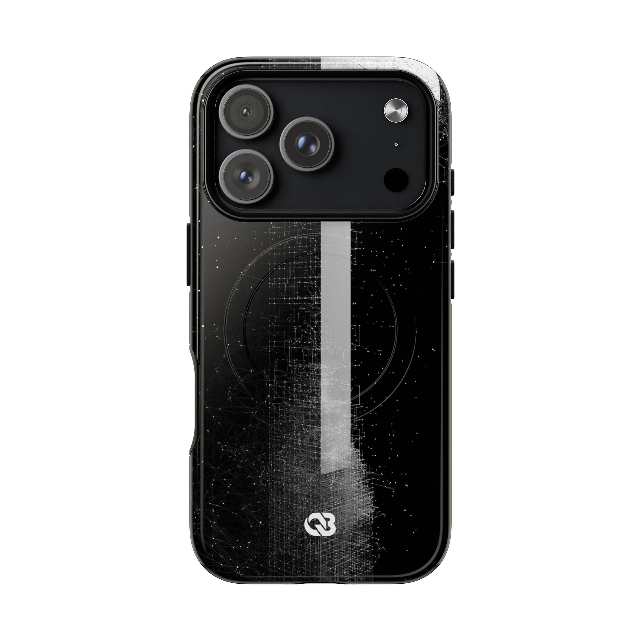Black Tough 2.0 Magsafe Phone Case for iPhone - Vector Core Monolith