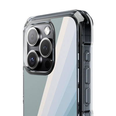Green Impact MagSafe Phone Case for iPhone - Sage Prism Beam