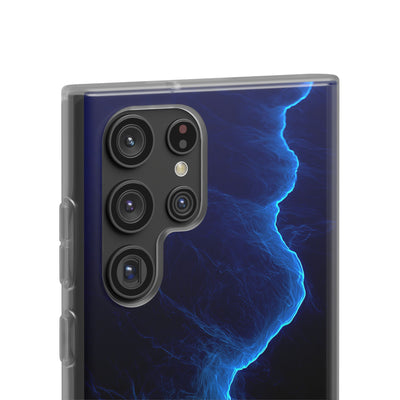 Electric Azure Drift · Lite Phone Case for Samsung · Blue