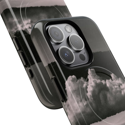 Crimson Horizon · Tough 2.0 Magnetic Phone Case for iPhone · Black