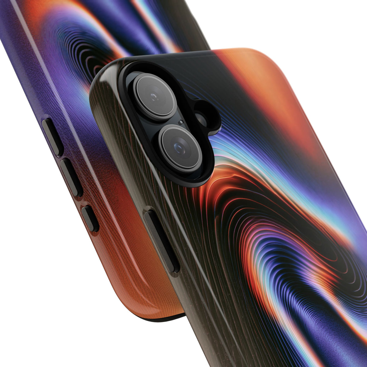 Prismatic Resonance · Tough Phone Case for iPhone · Purple