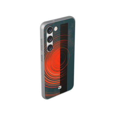 Teal Lite Phone Case for Samsung - Burnt Slate Radial