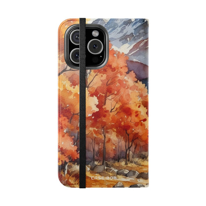 Autumn Mountain - iPhone 16 Max Case - Wallet