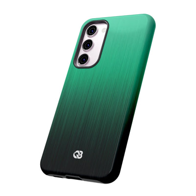 Emerald Cascade · Tough Phone Case for Samsung · Green