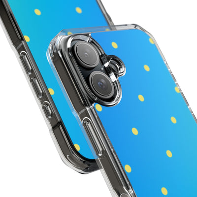 Cyan Sun Dots · Impact Θήκη για iPhone · Magsafe