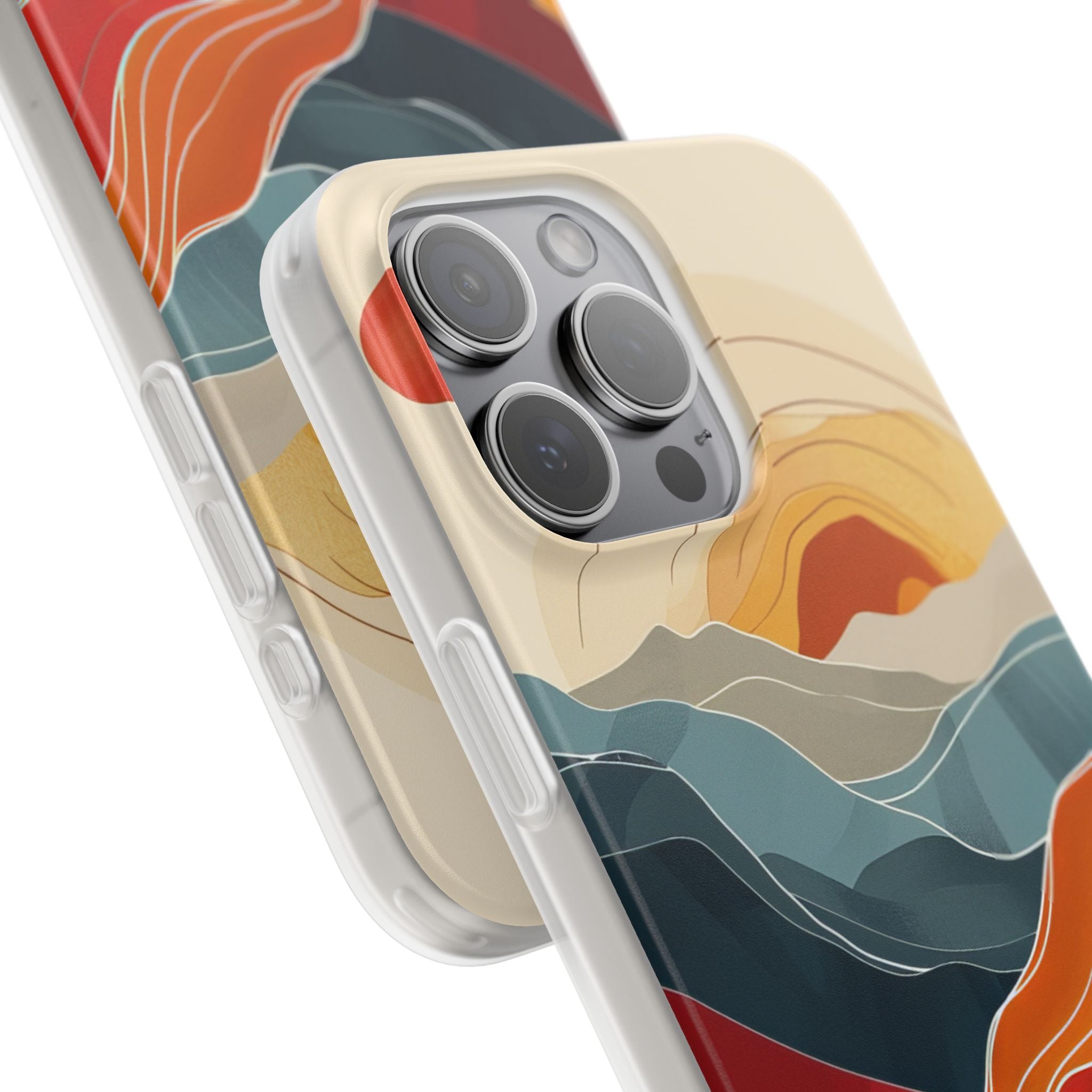 Sonnendurchflutete Grate iPhone 15 Pro Max Case - Soft