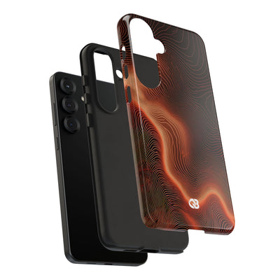 Caldera Ridge · Tough Phone Case for Samsung · Orange