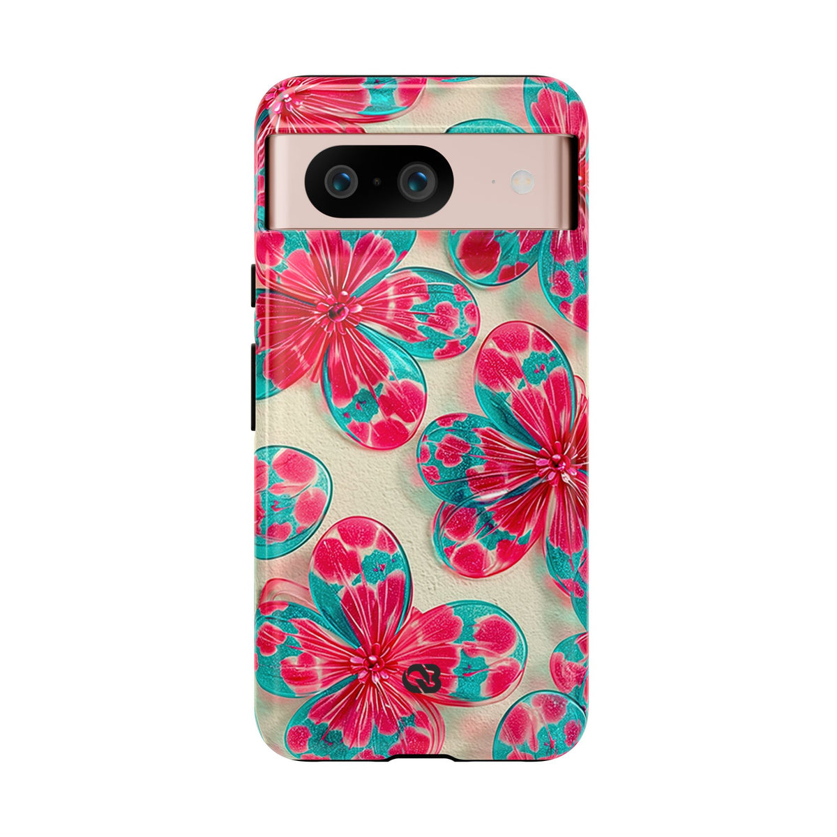 Lucite Jelly Bloom · Tough Phone Case for Pixel ·  Pink