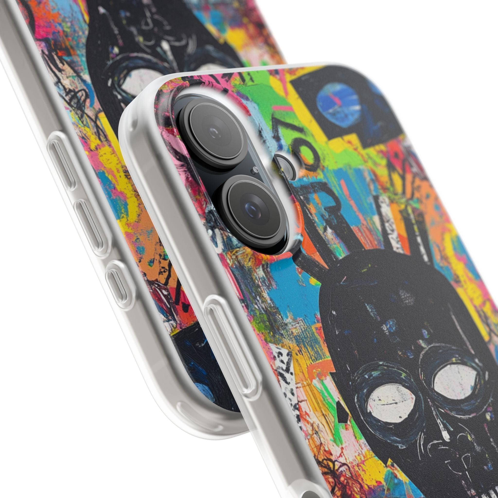 Skull Vortex iPhone 16 Case - Soft - CASE•BOB