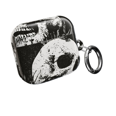 Punk Skull Riot · Hard Case for AirPods & AirPods Pro · Black