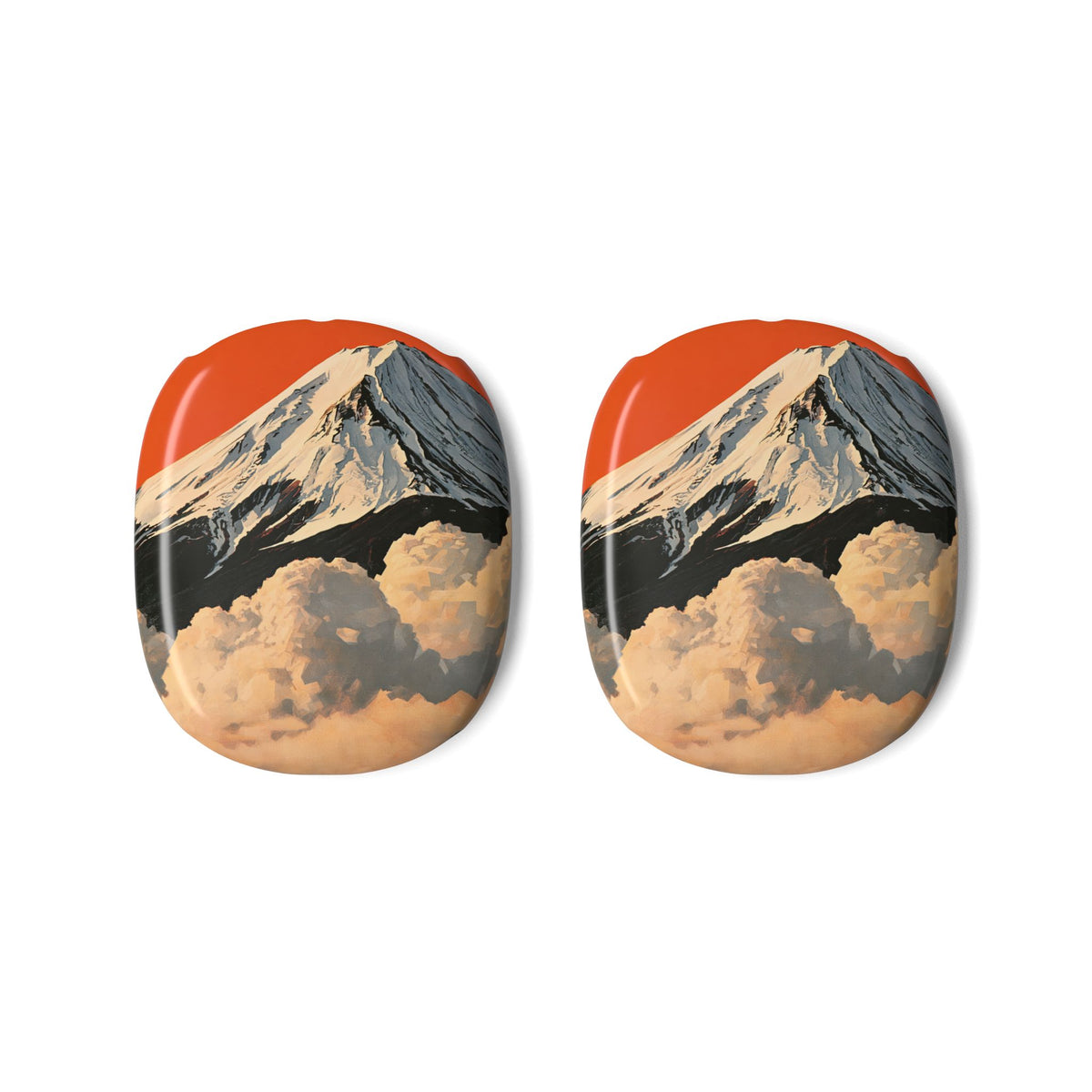 Sacred Peak Fuji · Hard Case for AirPods Max · Orange