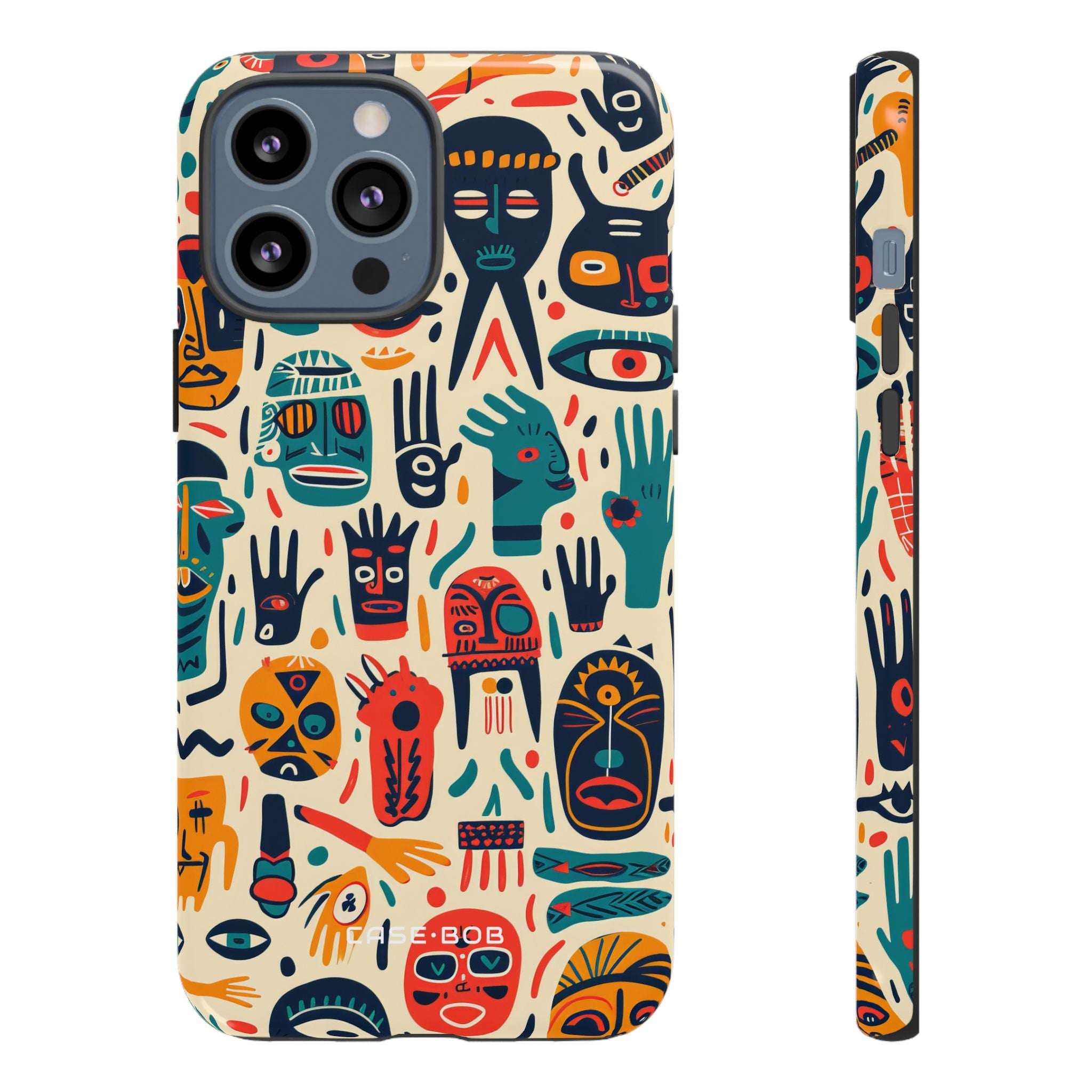 Vivid Faces iPhone 13 Pro Max Case - Tough