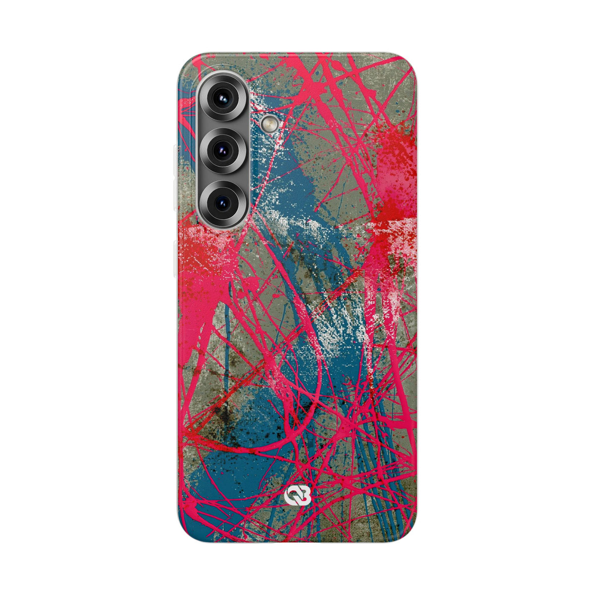 Neon Static Drip · Lite Phone Case for Samsung · Pink