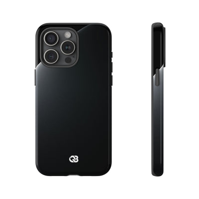 Black Tough Phone Case for iPhone - Obsidian Lunar Arch