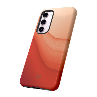 Terracotta Flow · Tough Phone Case for Samsung · Orange
