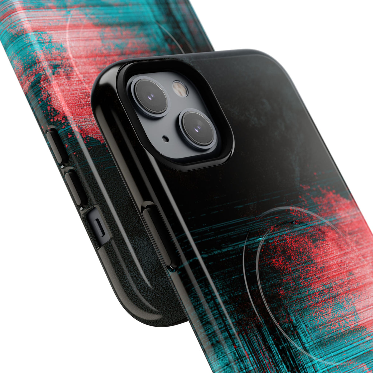 Digital Signal Drift · Tough 2.0 Magnetic Phone Case for iPhone · Black